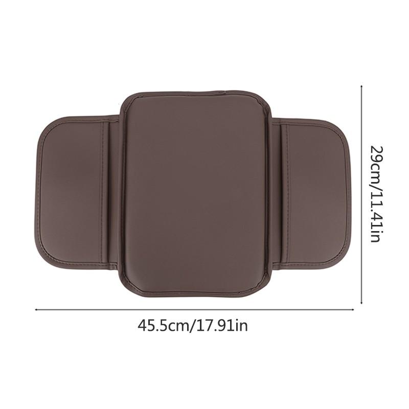 Leather Car Armrest Box Pad for Dodge Challenger Charger Journey RAM Durango Srt Dart Avenger, High-Quality Auto Armrest Mat Accessory