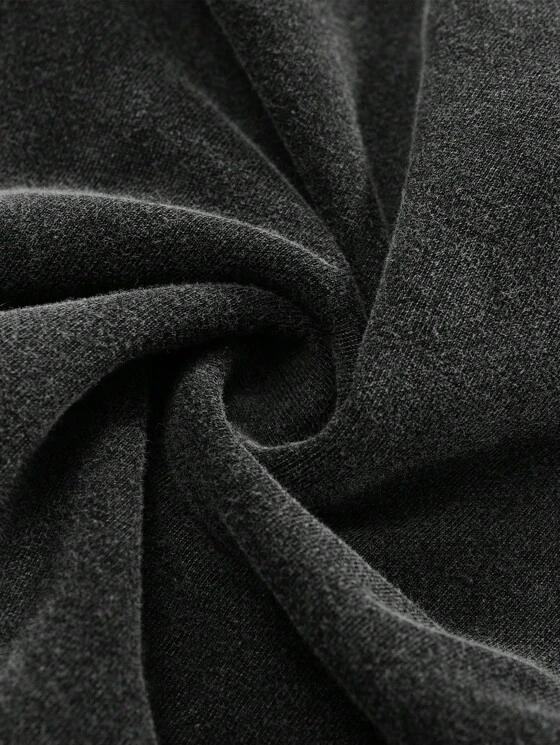 Sopula Studio Men's Vintage First Sunday Faith Graphic Acid Washed Oversized Hoodie Casual Loose Sweatshirt Long Sleeve