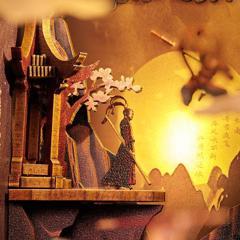 CUTEBEE DIY 3D Book Nook Kit The Legend of Wukong – Miniature Wooden Mythical House Dollhouse, Handmade Tiny House Bookshelf Decor | Holiday, Christmas and Black Friday Gift CUTEBEE DIY 3D Book Nook Kit The Legend of Wukong – Miniature Wooden Mythical House Dollhouse, Handmade Tiny House Bookshelf Decor | Holiday, Christmas and Black Friday Gift