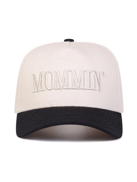 Unisex Letter Moomin Baseball Cap, Adjustable Snapback Cap, Adjustable Outdoor Sun Protection Hat, Casual Fitted Woven Fabric, Spring & Fall Travel Beach Vacation