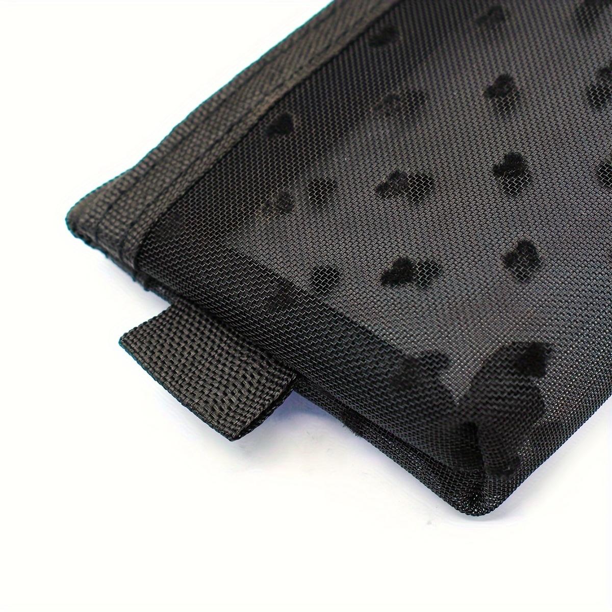 Fashionable Makeup Bag for Brushes, Beauty Tool Storage Pouch, Mesh Heart-Shaped Transparent Pencil Case