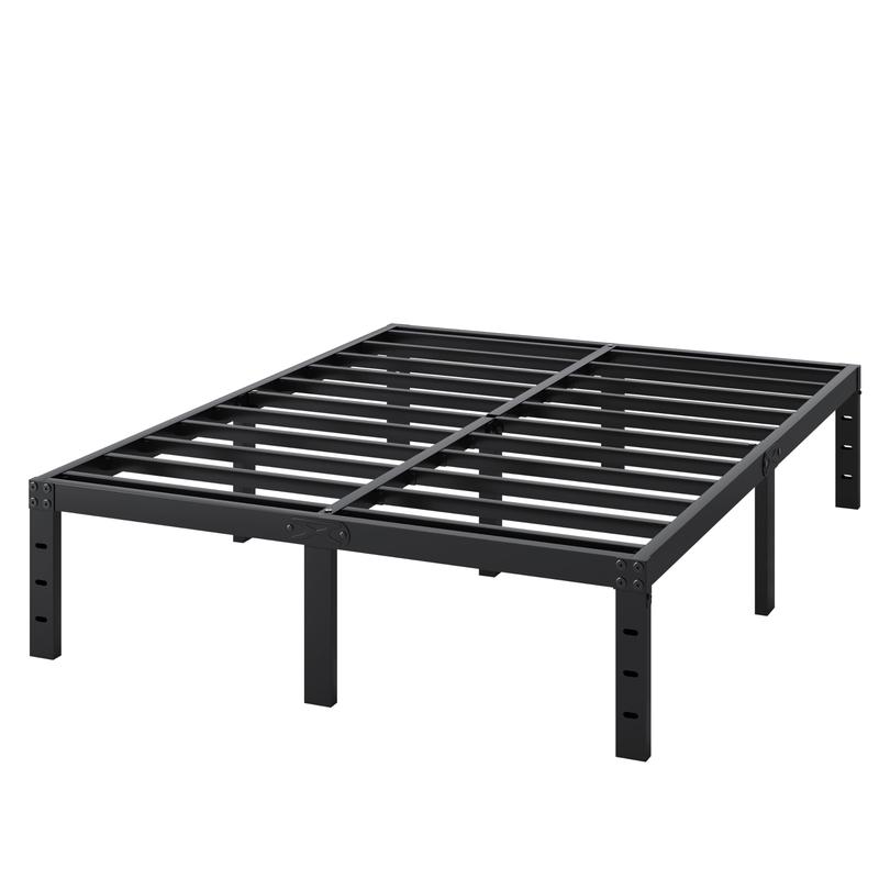 Edenza1 Twin Bed Frames, 14 16 18 Inch Heavy Duty Metal Platform Bed Frame Twin Size Support Up to 3500 lbs, No Box Spring Needed/No Shaking/Steel Slat Support/Noise Free/Easy Assembly Heavy Duty Queen Size Metal Bed Frame affordable  bed  frame