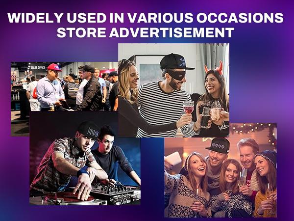 Customizable LED Hat Baseball Cap with Bluetooth – Display Your Message in Full Color! 16×32 Bright Perfect for Parties, Events, and Gifts App App Controlled Multifunctional