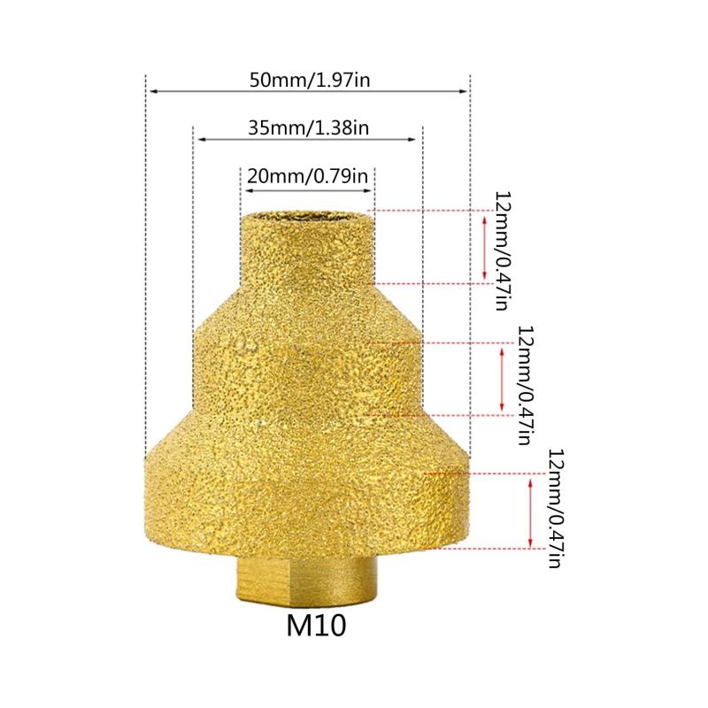GJANSH Step Drill Bit Straight Flute Milling Cutter 20-35-50mm For Woodworking Aluminium Metal Sheet Hole Opener Tool Accessories