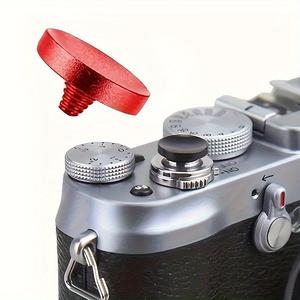 Aluminum Camera Shutter Button for Fujifilm X-Series, Lightweight Durable Retro Camera Accessory, Compatible with Multiple Models