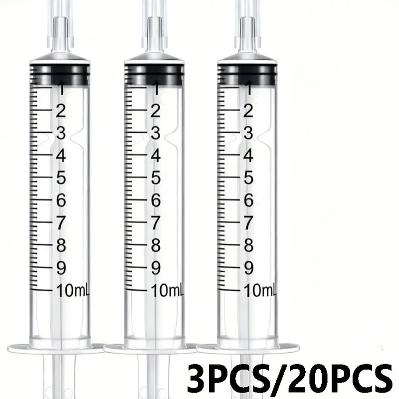 1/3/10/20/60ml Reusable Plastic Dispenser for Liquids, Perfume, Cosmetics, Oral Liquid, Lab Measurement, Pet Feeding, Oil Applicator, Single Pack
