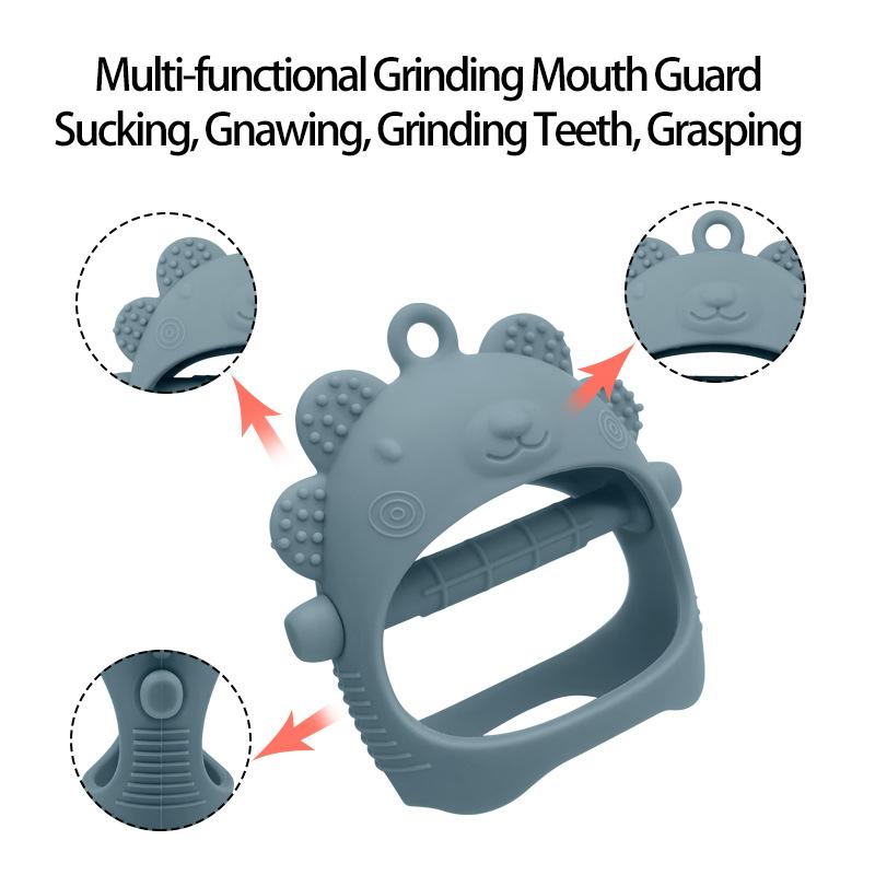 Food Grade Silicone Teething Mitten,Baby Teething Toy for 0-6 6-12 Months, Anti Dropping Wrist Hand Teethers Baby Chew Toys for Sucking Needs, BPA Free Food Grade Silicone Teething Mitten,Baby Teething Toy for 0-6 6-12 Months, Anti Dropping Wrist Hand Teethers Baby Chew Toys for Sucking Needs, BPA Free
