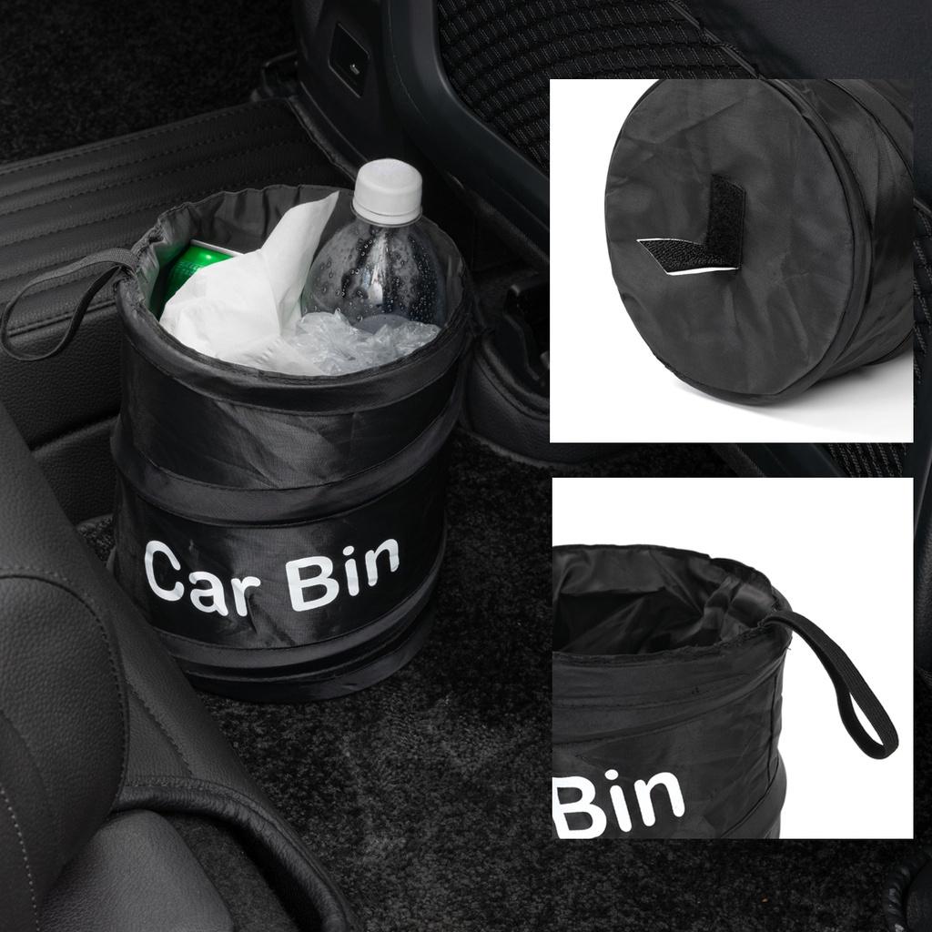 1pc Car mounted multifunctional garbage bin, car storage bin, folding garbage bin