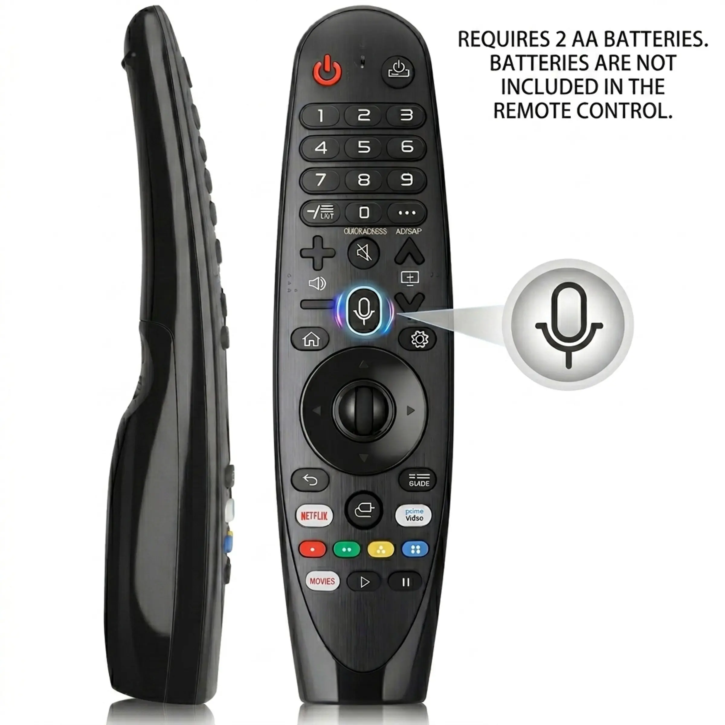 Lg TV Remote Control Replacement Voice Magic, Compatible with Smart Oled Thinq Webos Tvs, Models Akb75855501 & More