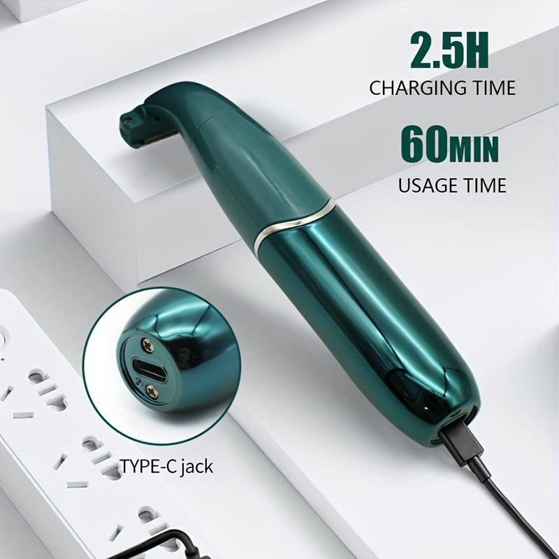 4in 1 Full Body Facial Remover - Painless Portable Epilator for Men&Women - Rechargeable Electric Trimmer for Nose, Eyebrows