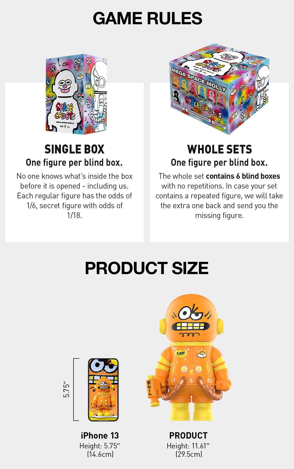 [LIVE UNBOXING] POP MART MEGA SPACE MOLLY 400% JON BURGERMAN SPACE CADETS Series