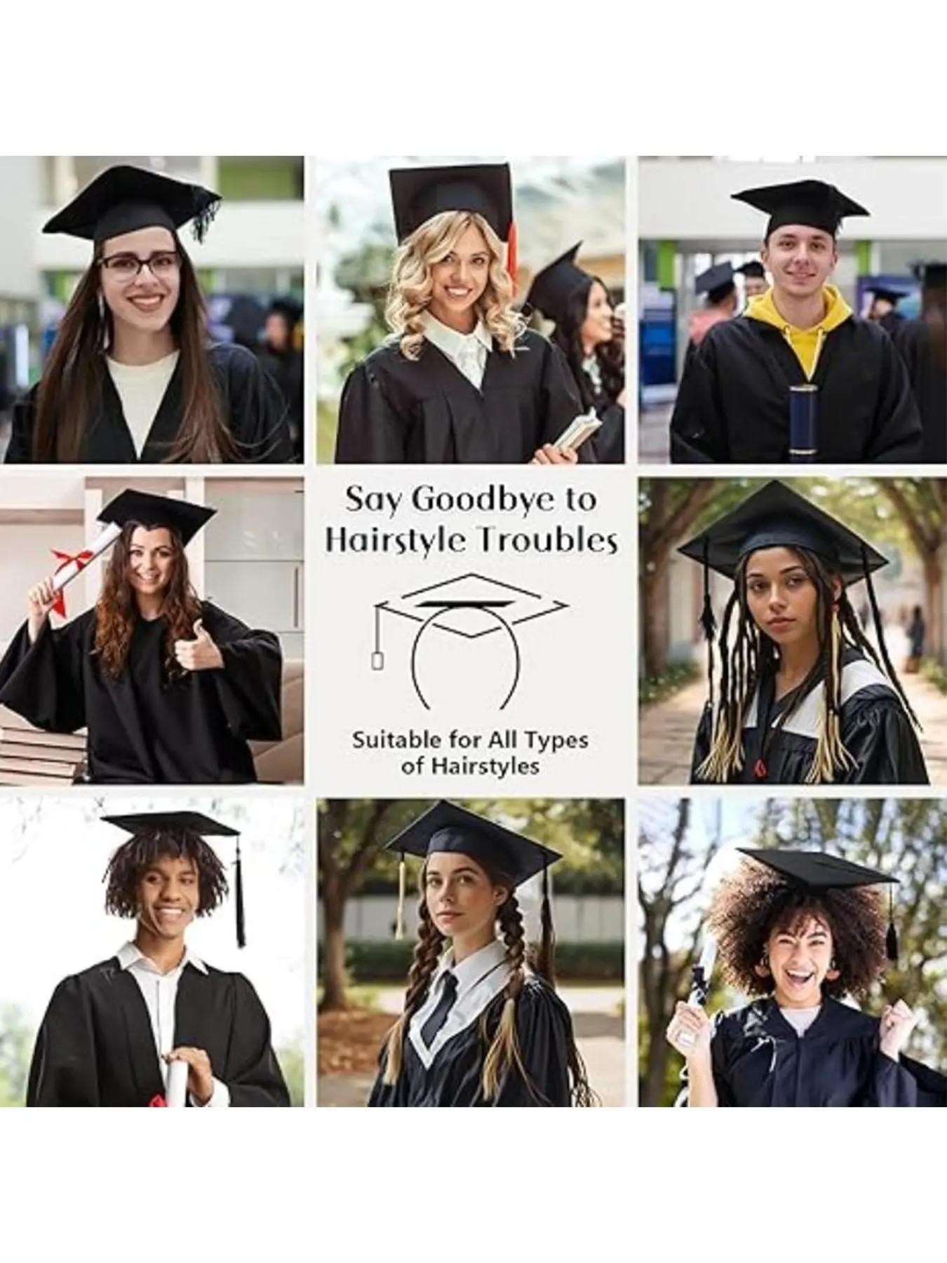 Graduation Cap Clip-On Headband: Designed specifically for graduates, this durable and stylish headband accessory is perfect for graduation caps.