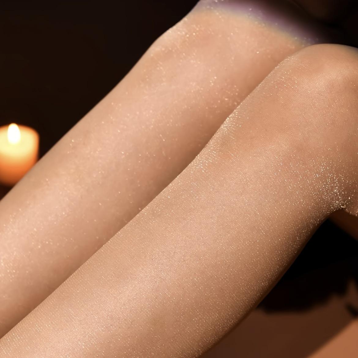 Women's Ultra-Thin Pantyhose, Pearl Shine, Breathable Invisible Sexy Stockings, Comfortable High-Quality Long Tube Socks, Ideal for Daily Wear