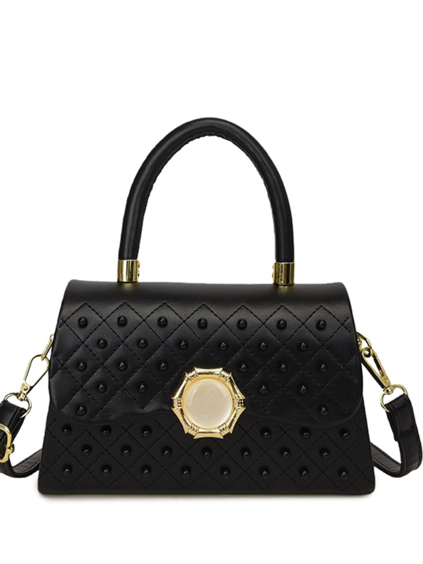 Elegant Single Shoulder Crossbody Handbag, Pure Color High-End Women's Bag, Stylish and Fashionable, Perfect for Daily Use