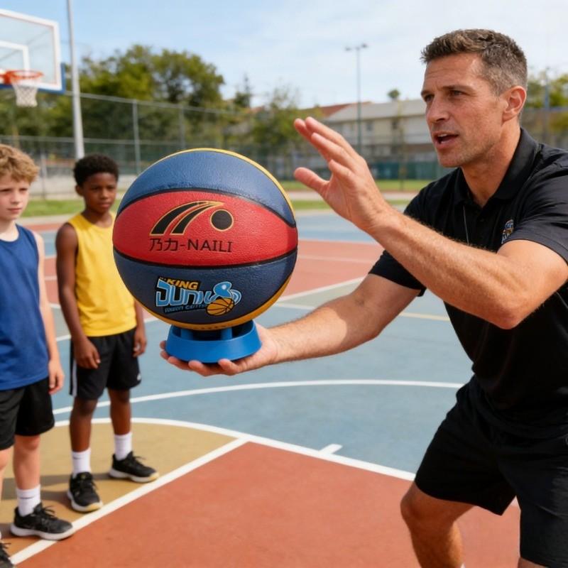 2-Piece Multi-Functional Soccer Basketball Training Stand, Ball Launching Rack, Marker Disk Combo, Sports Equipment