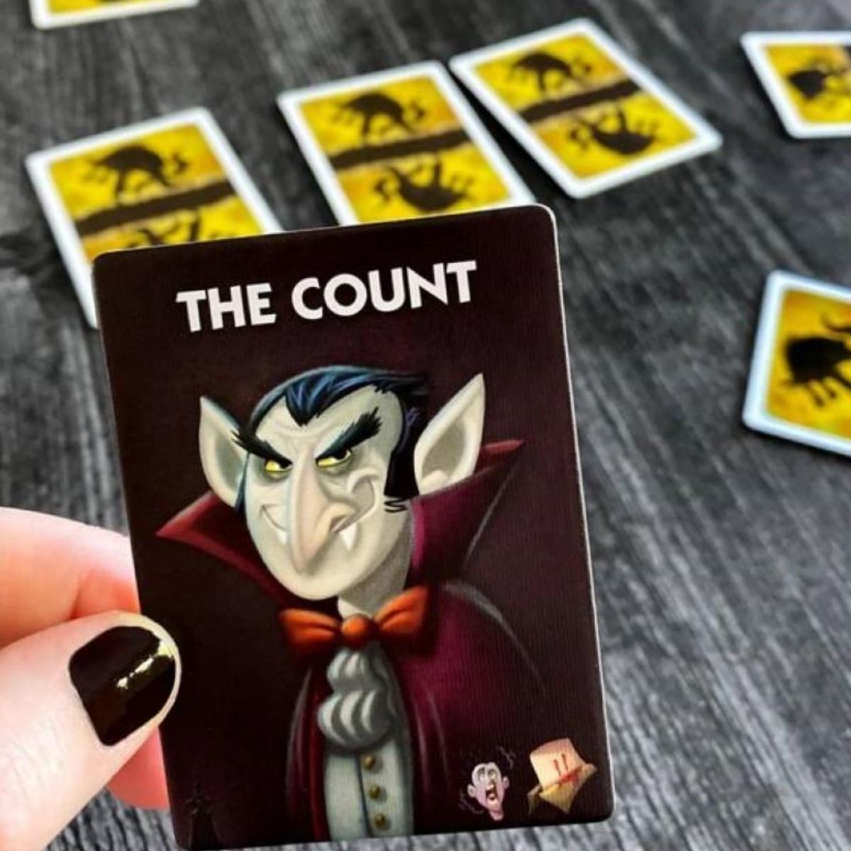 One Night Ultimate Vampire Board Game, Fast-Paced Social Deduction Game for 3-10 Players, Tabletop Card Games for Fun Gatherings