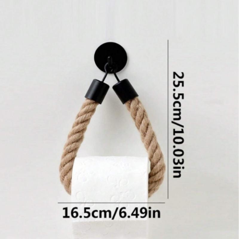 Modern Wall-Mounted Toilet Paper Holder, Space-Saving Design for Home Use, Durable Material, Easy Installation, Perfect for Bathroom Organization, Bathroom Organizers, Bathroom Organizing Accessories