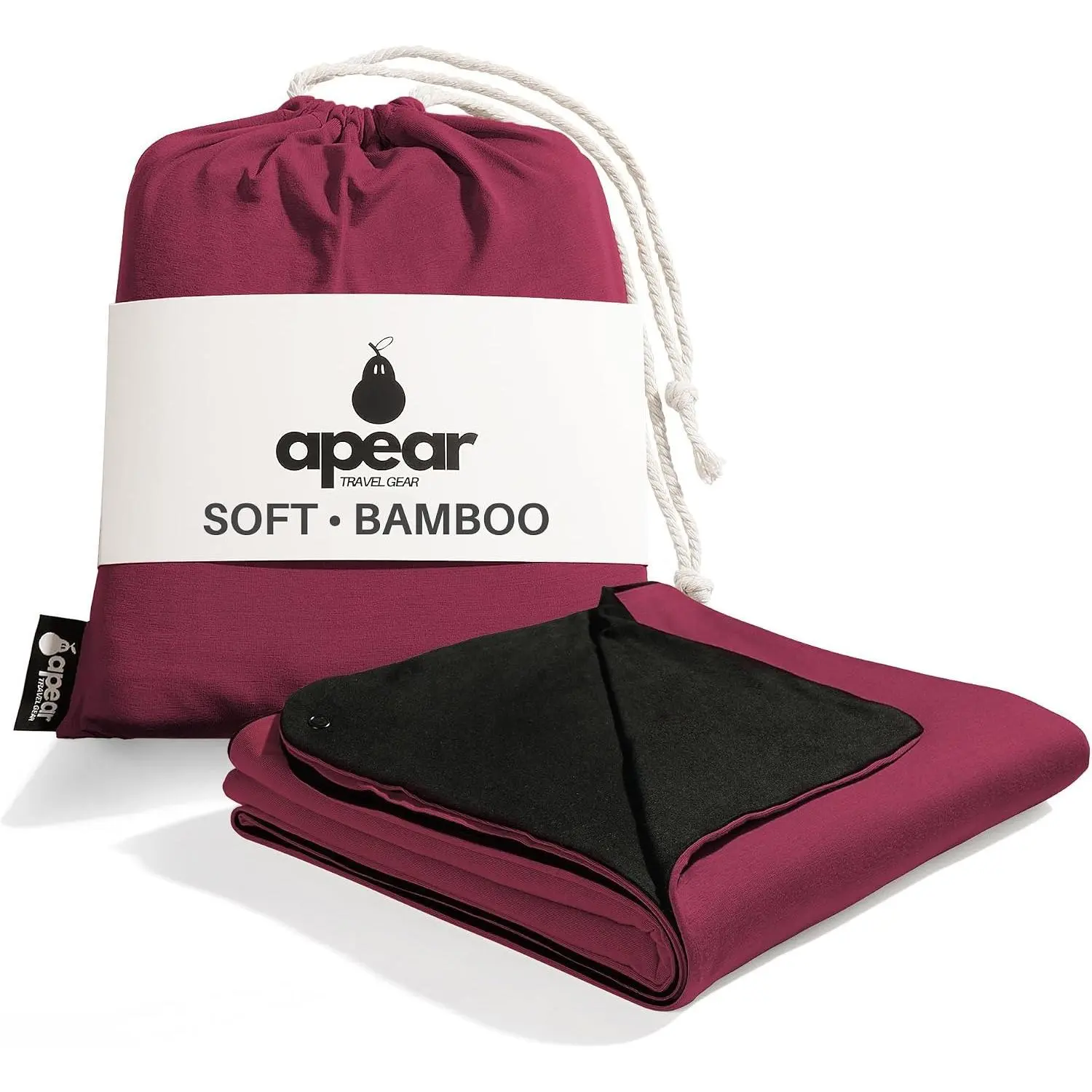 16-in-1 Compact Travel Blanket with Bag – Reversible, Ultra Soft Bamboo Airplane Blanket with Hidden Pocket – Packable for Flights & Travel Essentials (Semi-Weighted, Double Layer)