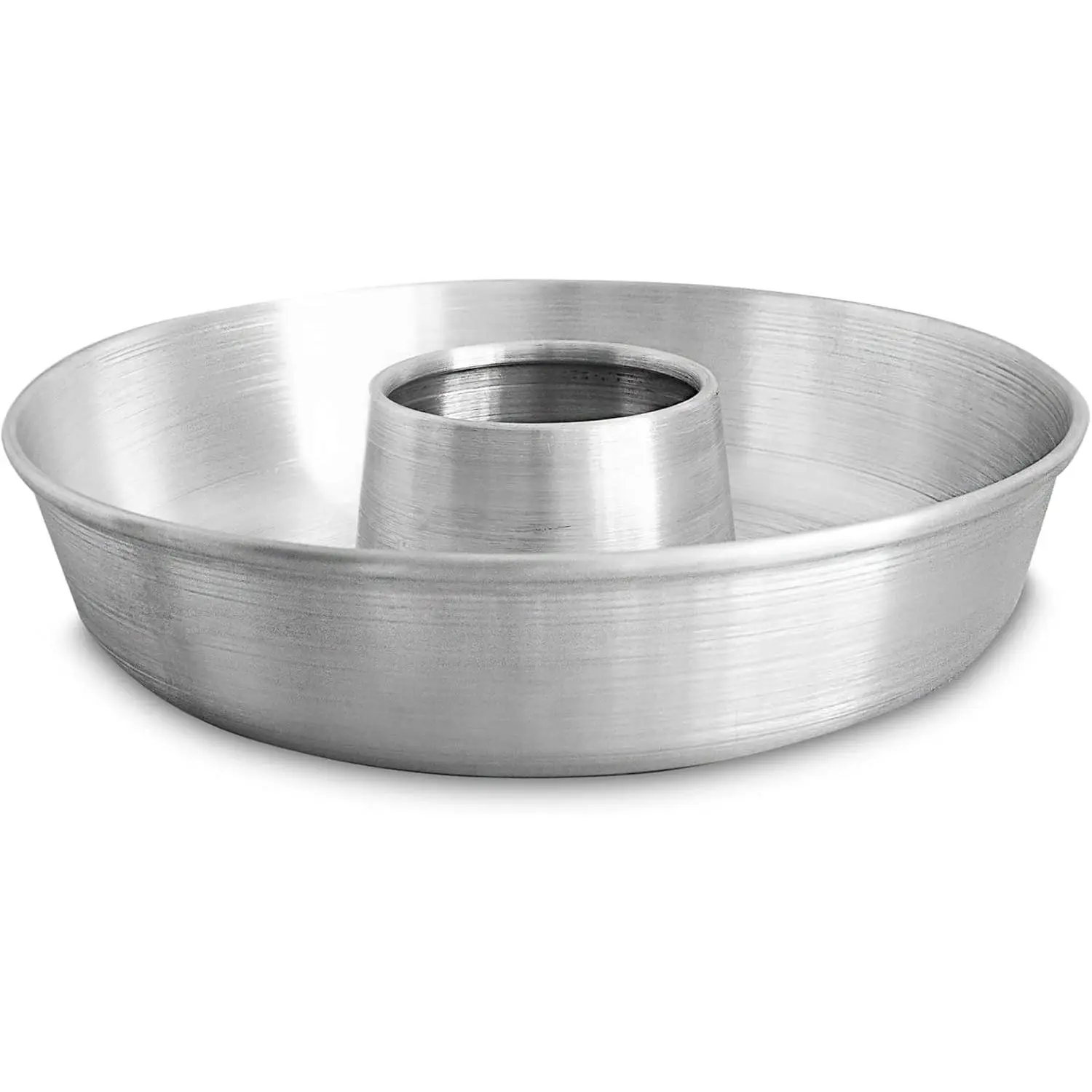 Aluminum Ring Cake Pan (8 in) - Ring Mold - Pound Cake Pan - Flan Pan | Tube Pan with Center Core - Flan Mold - Chocoflan Mold - Pound & Sponge Cakes