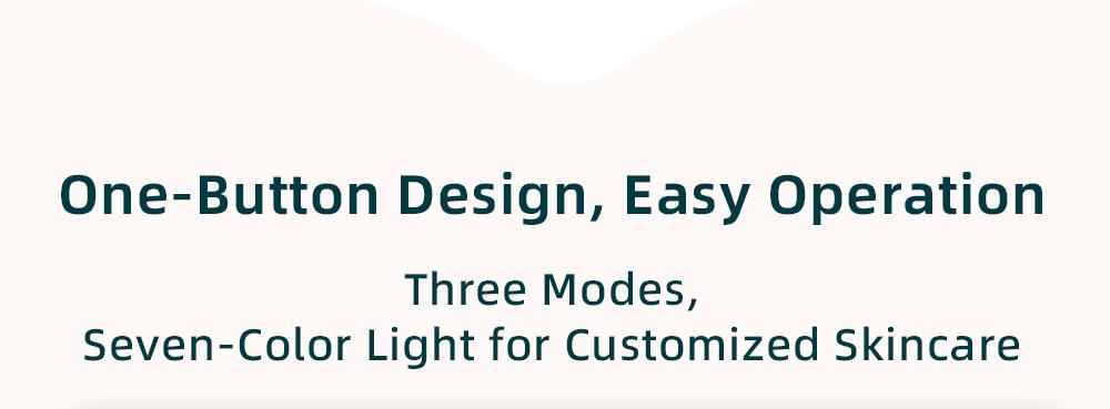 LixZyvo 7-Color LED Beauty Device with Advanced Beauty Technology & Soothing Thermal Care, Dolphin-Inspired Face & Neck Massager, Vibration Massage, Smart Skin-Touch Sensor