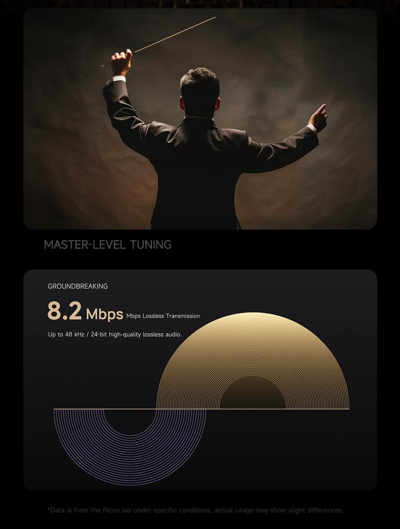 Picun T61 Wireless Bone Conduction Headphones, OWS Open Ear Earbuds with Earhooks, Bluetooth 5.4, Deep Bass, Lightweight & Sturdy, 25Hrs Playtime, IPX6 Waterproof, for Cycling Yoga Gym Workouts Picun T61 Wireless Bone Conduction Headphones, OWS Open Ear Earbuds with Earhooks, Bluetooth 5.4, Deep Bass, Lightweight & Sturdy, 25Hrs Playtime, IPX6 Waterproof, for Cycling Yoga Gym Workouts