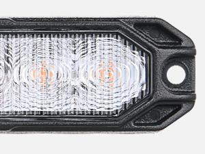 Nilight 6 LED Strobe Lights – 4PCS Ultra Slim Surface Mount Hazard Warning Light Bar | Synchronized Purple & White Flashing Kit | 12–24V for Trucks, Cars, ATVs, SUVs & UTVs