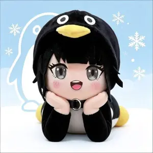 Gugu Gaga Penguin Cute Plush Doll 30cm Game Administrator Peripherals Cotton Doll Toy Gift Kawaii Cartoon Figure Fans Kids