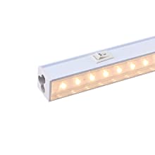 Barrina T5 Grow Lights, 1FT, Full Spectrum Sunlight, LED Grow Light Bulbs, Plug and Play, Yellow, 8 Packs