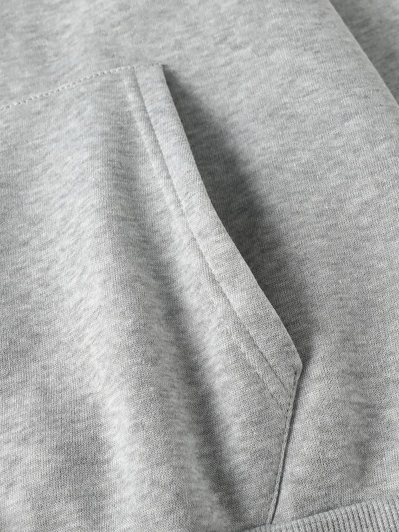 Women's Fashion Fall Winter Drawstring Hoodie, Plain Zipper Jacket Coat, Casual Loose Fit Long Sleeve Top, Versatile New Arrival, Cozy Breathable Clothing