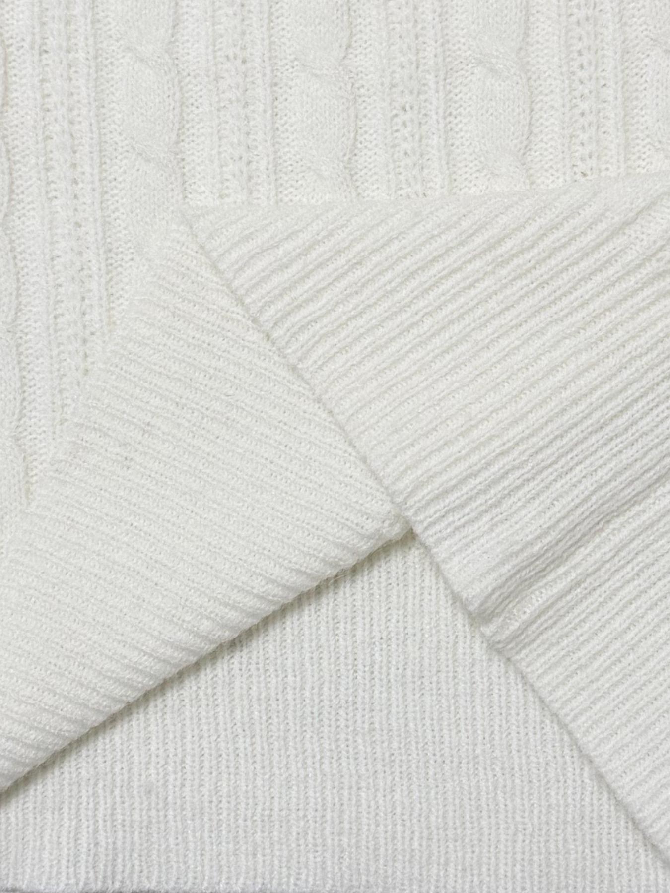 Women's Long Sleeve Knit Sweater, Knitwear, Casual Holiday, Perfect for Travel, Stylish Pullover Top, Ladies' Fashionable Outerwear