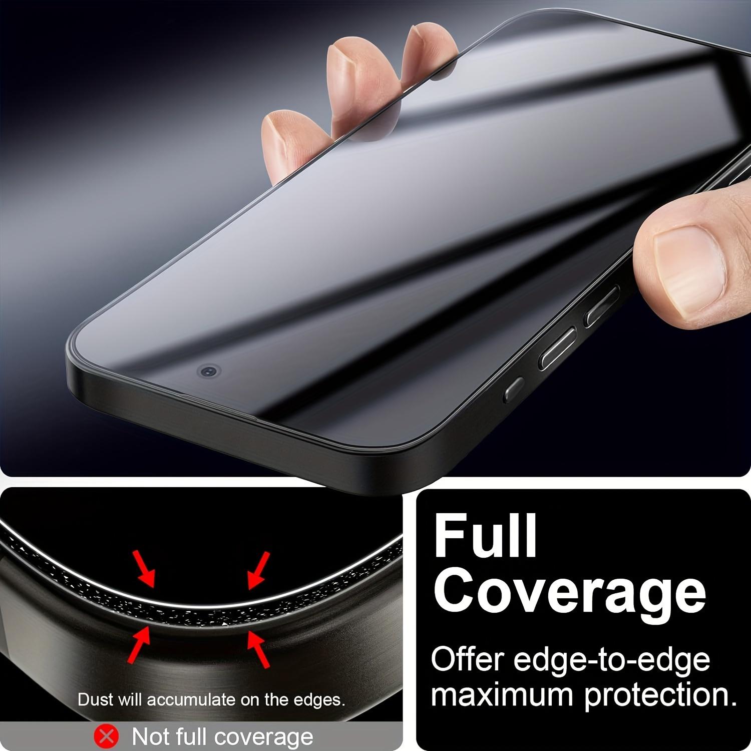 [2+2+2] 【Front + Back +lens】Anti-spying Protectors Flim for Iphone 16 15 14 13 12 11 Pro MAX Plus mini Anti-peeping Privacy Protectors Along with a Camera Lens Protector.