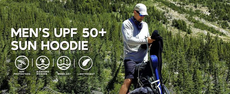 Willit Men's Sun Protection Hoodie UPF 50+ Fishing Hiking Shirt Long Sleeve SPF UV Shirt Rash Guard Lightweight Willit Men's Sun Protection Hoodie UPF 50+ Fishing Hiking Shirt Long Sleeve SPF UV Shirt Rash Guard Lightweight