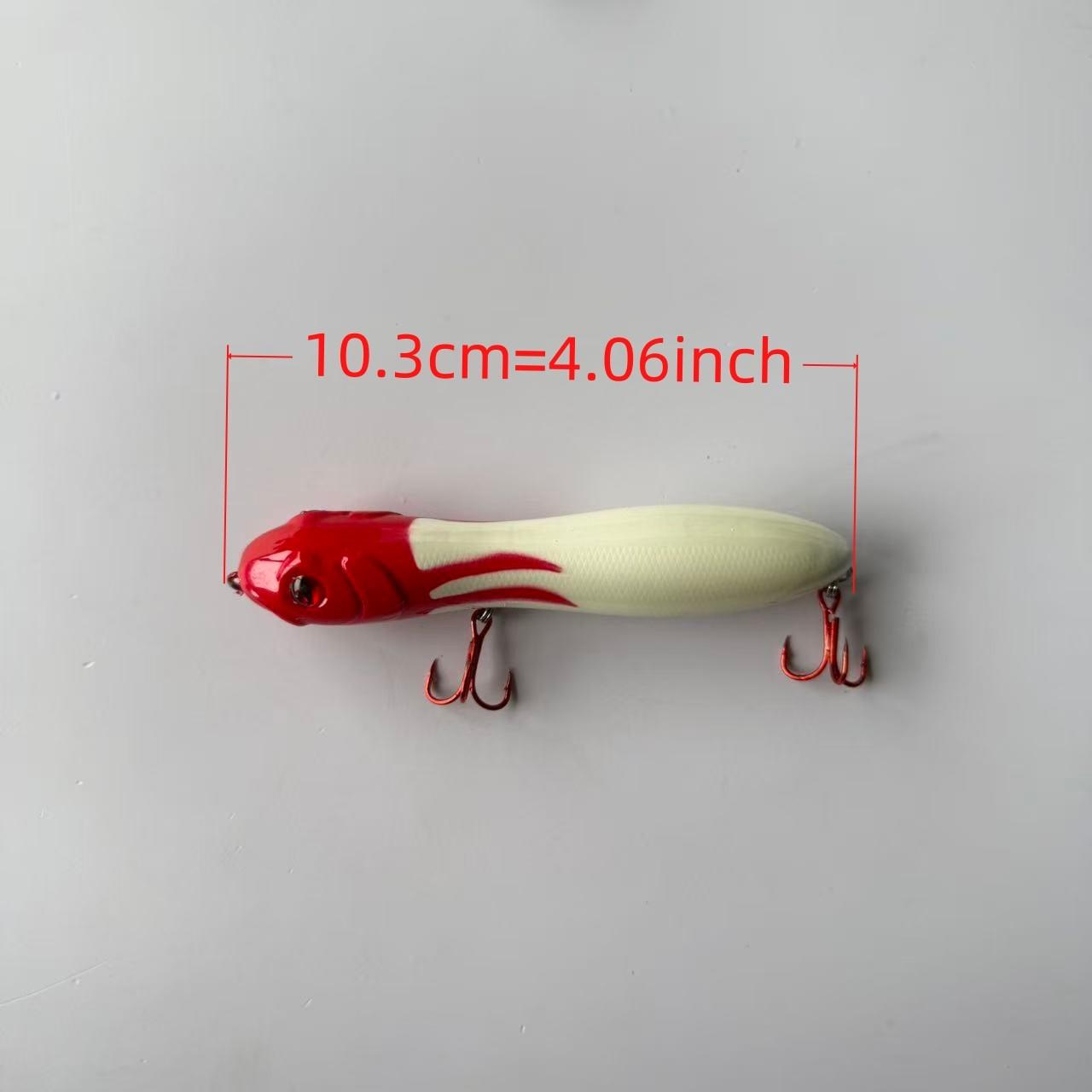 Large brand replica, popular, 1pcs, floating water snakehead pencil lure lure, water surface series word dog pout mouth catfish bait, suitable for freshwater and seawater fishing accessories, fishing gear and supplies