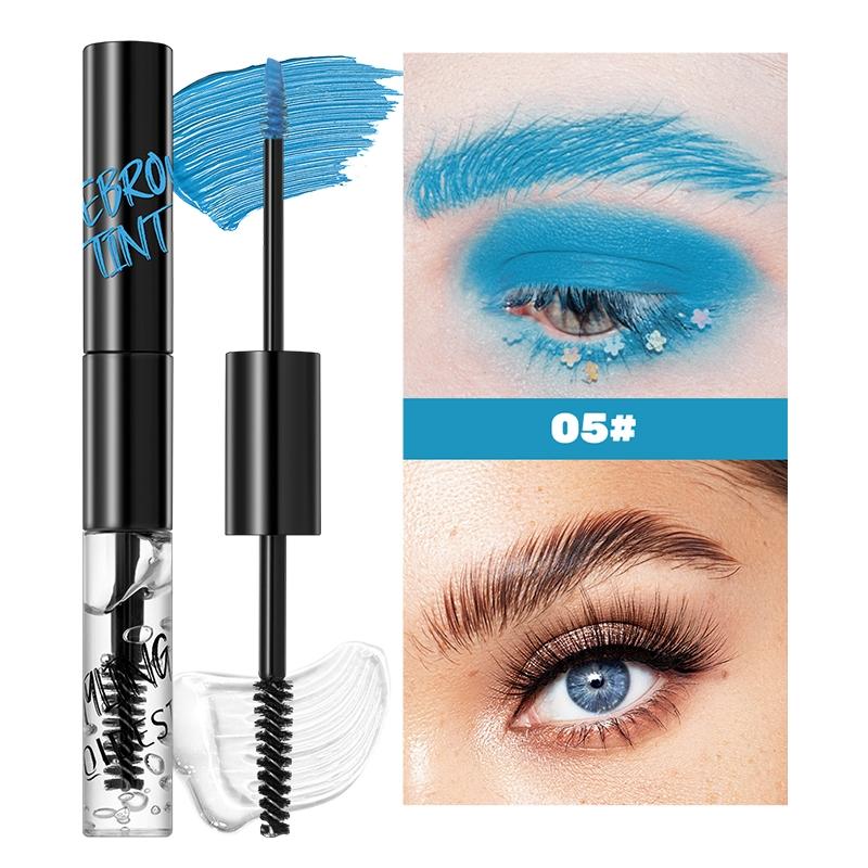 Long-Lasting Waterproof Sweatproof Mascara, Natural Volumizing Effect, Dual-Ended Balm Formula, Single Item Packaging