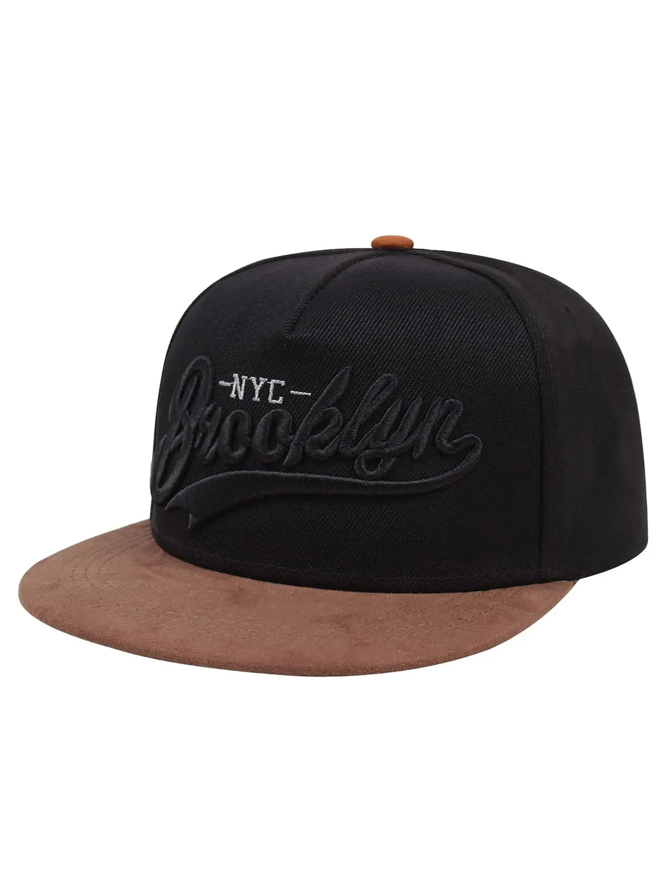2026 Fashion and Personalized New Flat Edge Hat Brooklyn Embroidered Hip Hop Hat Outdoor Sunshade Hat Skateboard Hat Daily Commuter Decorative Hat Male Female Same Style Baseball Hat