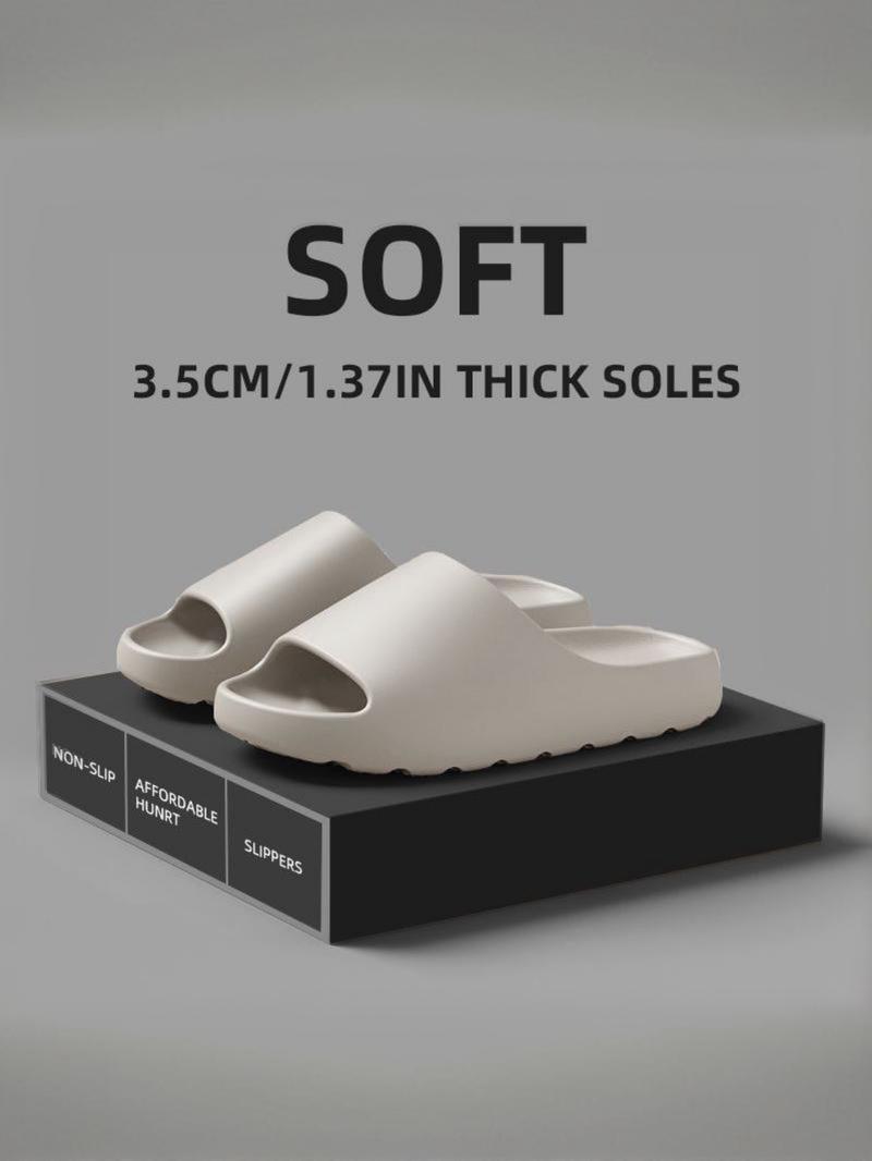 Men's Christmas Gift, Casual Outdoor Slippers, Non-Slip Eva Slides for All Seasons, Lightweight Comfort for Home & Leisure