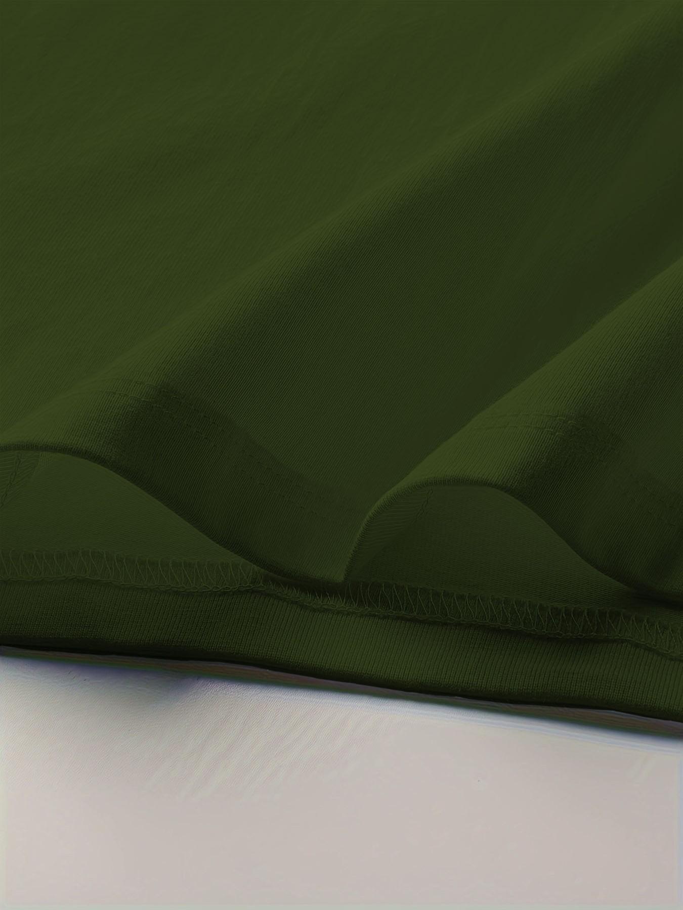 Men's Casual Short Sleeve T-Shirt, Bold Letter Print Street Style, Summer Cotton Top, Slim-Fitting, Trendy and Versatile