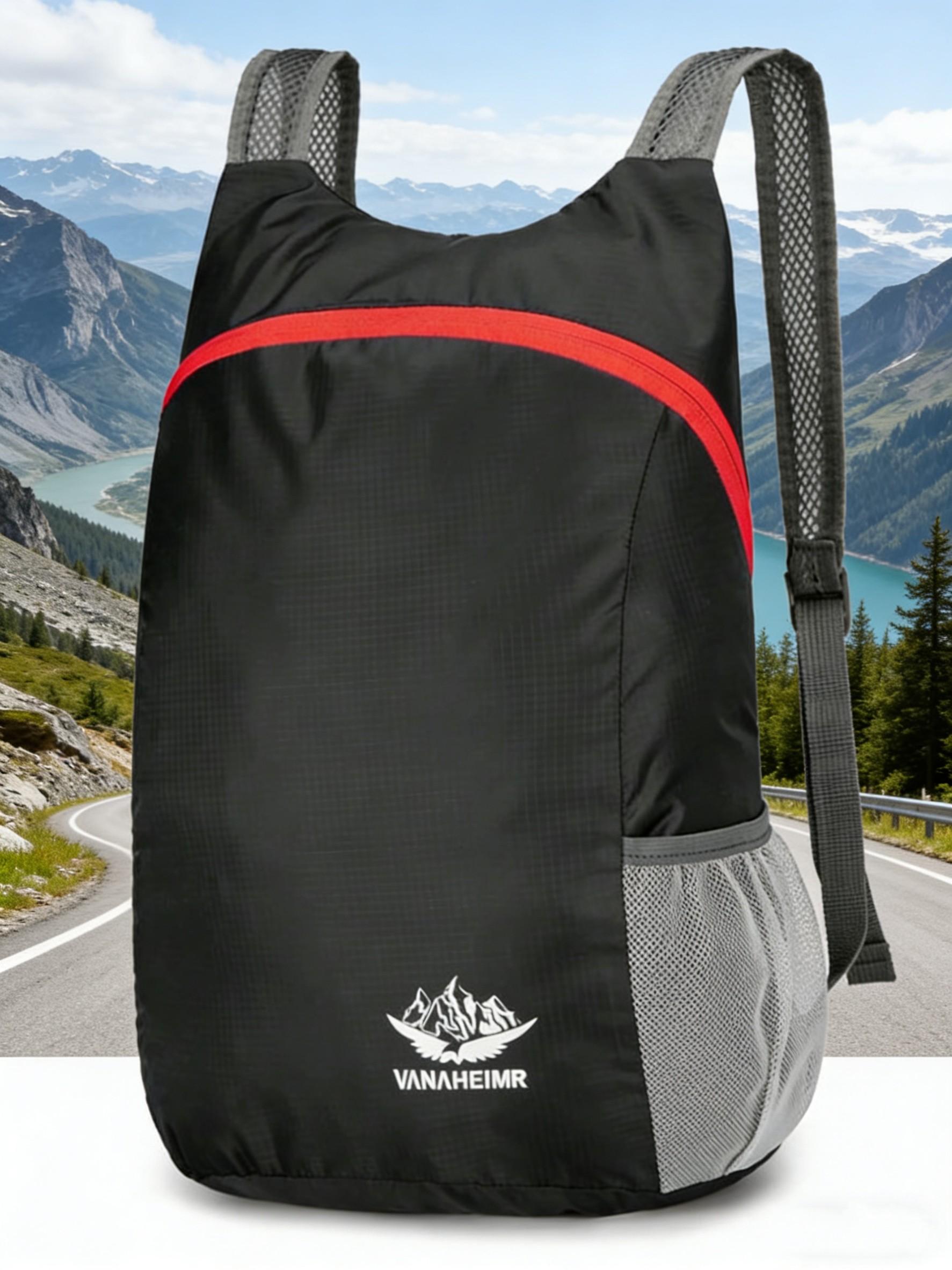 Foldable Backpack 20L Outdoor Sports Bag, Waterproof Comfortable Foldable Bag, Ultra-Light Portable Storage Bag, Camping Essential