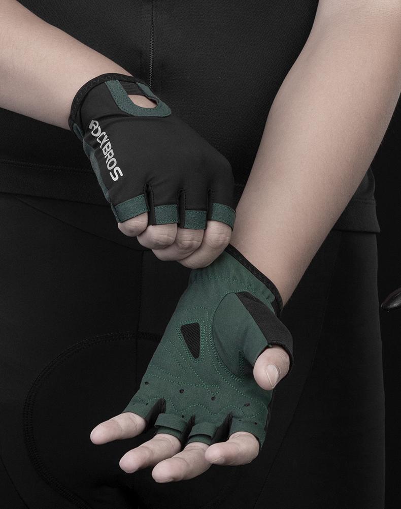 ROCKBROS Cycling Glove Bicycle Half-finger Gloves Breathable Sweat-Wicking Glove ROCKBROS Cycling Glove Bicycle Half-finger Gloves Breathable Sweat-Wicking Glove