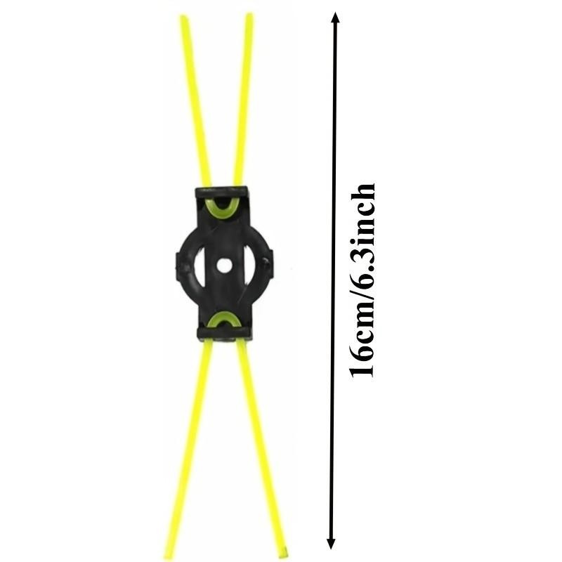 Universal Trimmer Head with Wear-Resistant Cutting String, Quick Replacement Weed Eater Head, Fit Most Electric/gas String Trimmers for Lawn Care