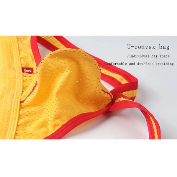 Men's Mesh Jockstrap, Thong Underwear, Gay Underwear, Pouch Backless Erotic Panties, Jock Straps, Lingerie, Breathable Underpants, Slips