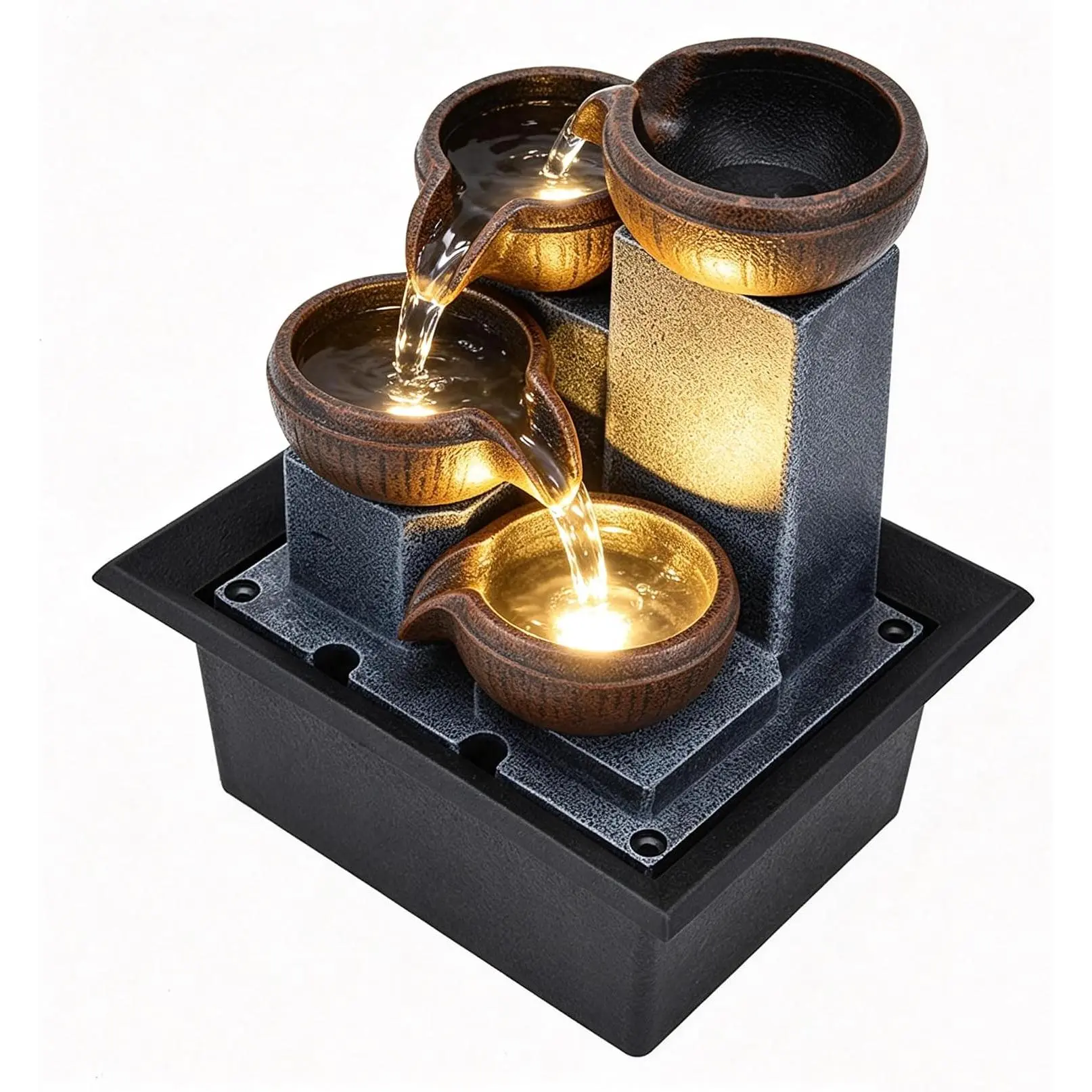 Four-tiered bowl