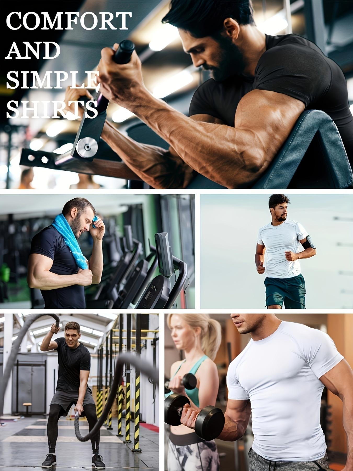 5 Pack Workout Compression Shirts Men Long/Short Sleeve Guard Athletic Undershirt Gear T Shirt for Sports 5 Pack Workout Compression Shirts Men Long/Short Sleeve Guard Athletic Undershirt Gear T Shirt for Sports