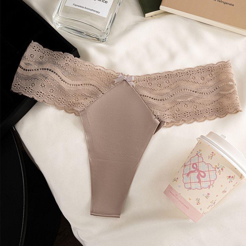 7PCS For Women Plain Fashion High Quality New summerproducts Basic Comfort Comfortable CottonLingerie Womenswear Bikini Frill Innerwear Style StretchComfort Basic Plain Cotton Spandex Women's MinimalistMulticolor panty soft