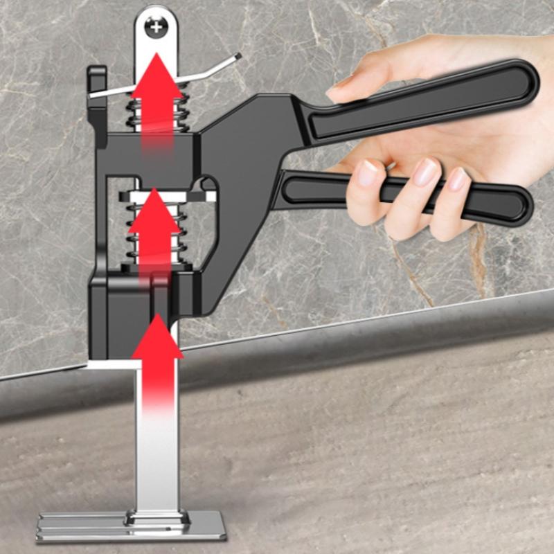 Home Tile Leveling Lift, Adjustable Height Riser, Cabinet Door Jack, Professional Micro Adjustment Tool, Security Door Lifter