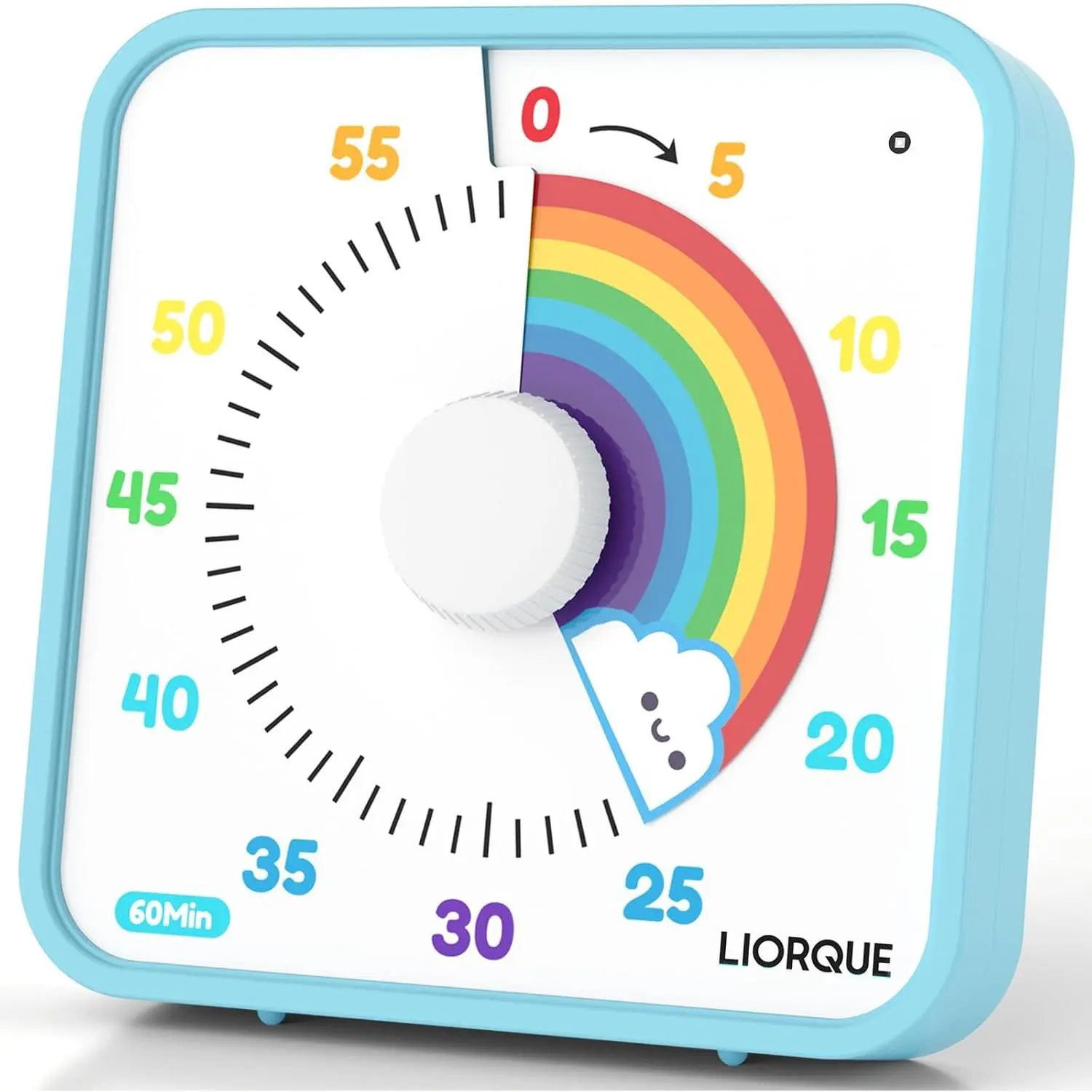 7.5-Inch Large Visual Timer, 60-Minute Classroom Timer Magnetic