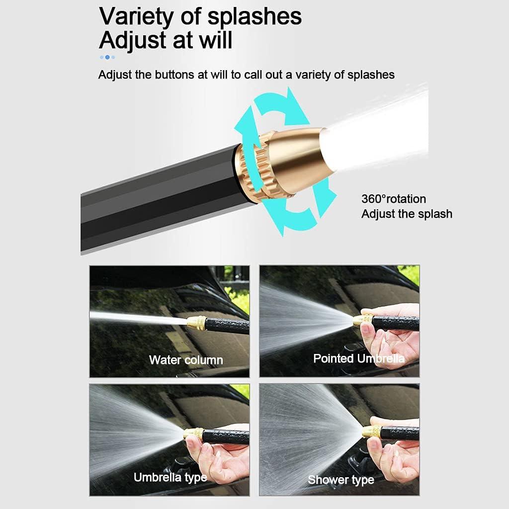 Garden Hoses & High Pressure Car Wash Nozzle, Water Pipe & Connector & Nozzle, Watering Nozzle for Garden Hose, Car Wash Tool, Garden Supplies 886inch