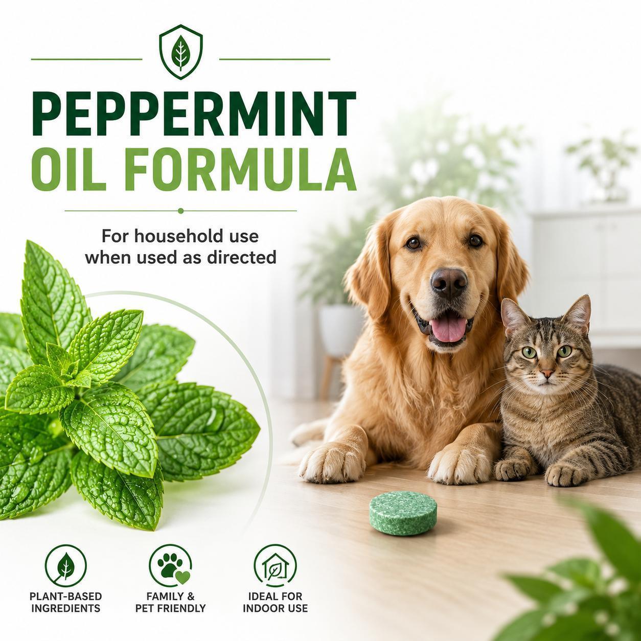 Rodent Repellent Peppermint Oil Mouse Repellent Fast Acting All-in-One Formula Deters Rats Mice Ants Eco-Friendly Cost-Effective User-Friendly Long Lasting
