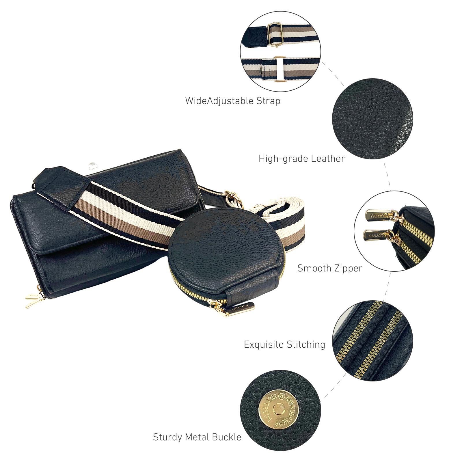 small shoulder bag adjustable wide shoulder strap trendy all-match cellphone bag woman small crossbody SpringStatements