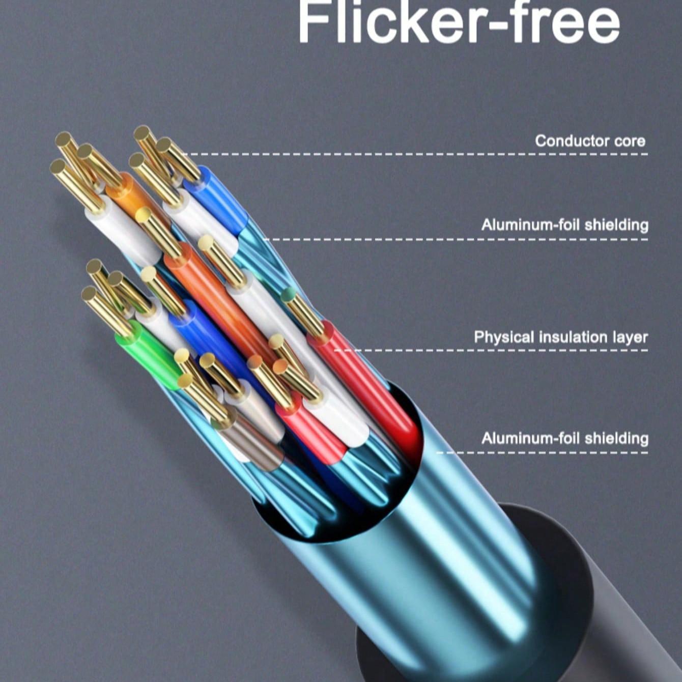 10 Feet 4K Ultra HD TV Cable, 4K High-Speed 2.0 Cable, Supports 4K@60hz, Compatible with Monitors, Projectors, Set-Top Boxes, Laptops